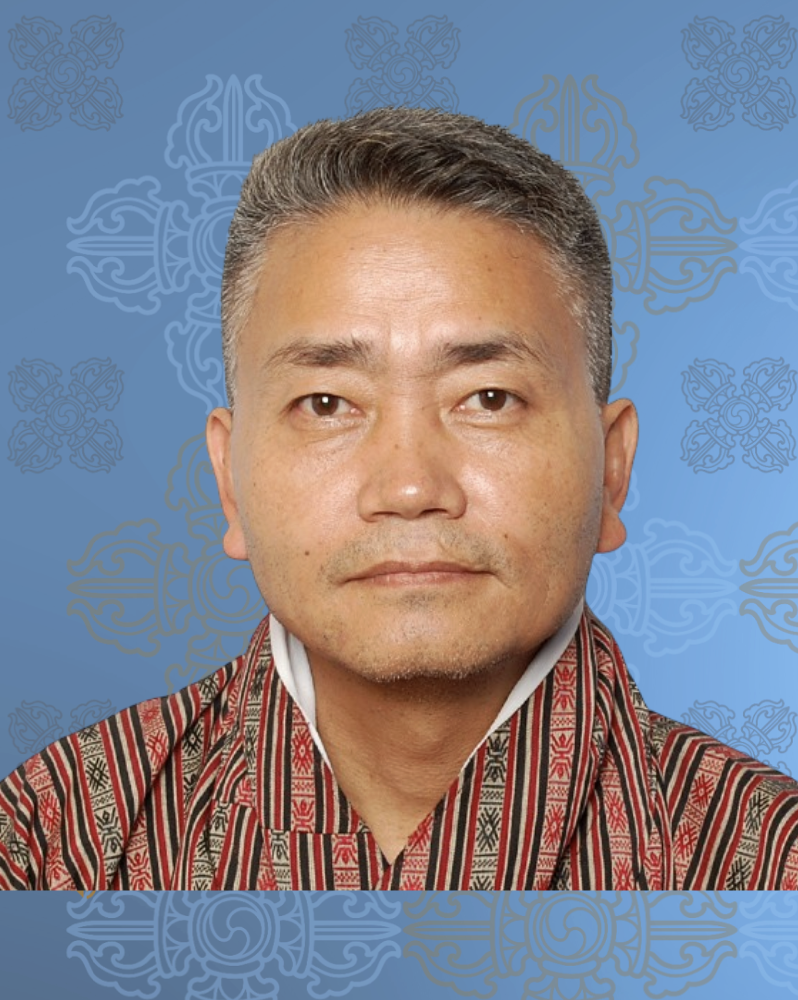 Portrait of Dr Tshewang Lhendup
